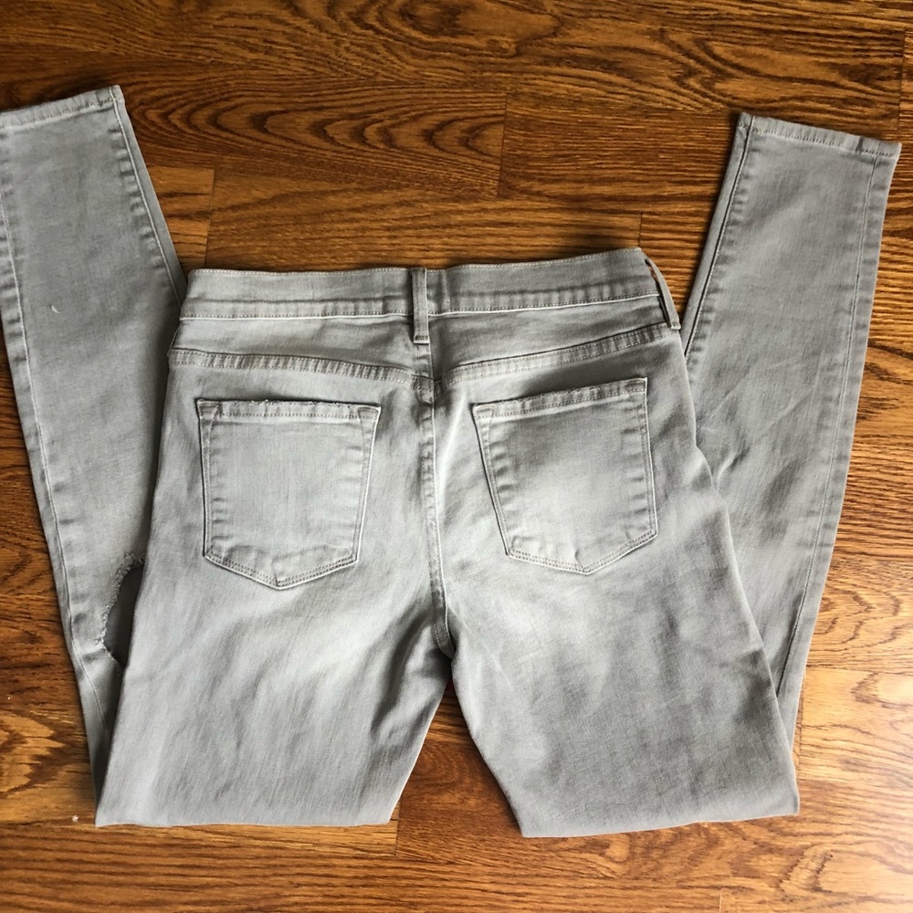 FRAME grey denim jeans - Picture 2 of 4